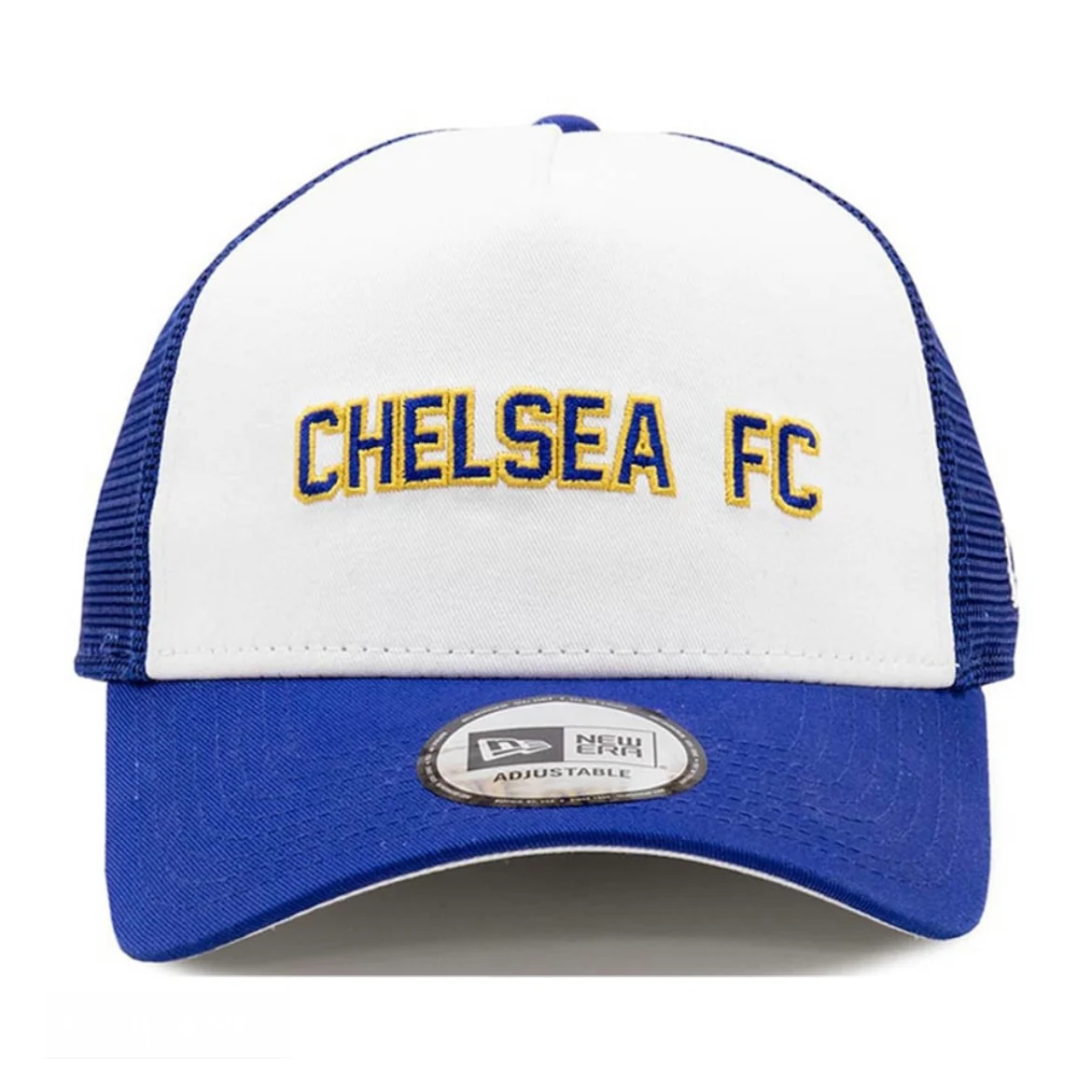 Chelsea Football Club Cotton Wordmark Trucker 9Forty New Era Adjustable Hat - Image 2
