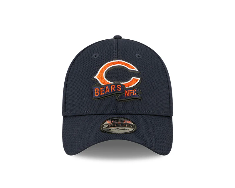 Chicago Bears 2022 Sideline 39THIRTY Coaches Flex Hat - Image 2