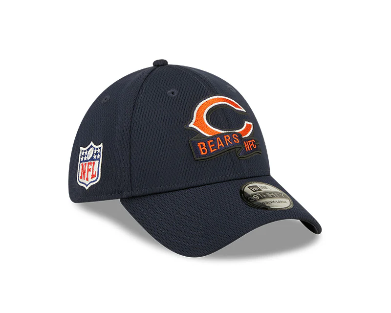 Chicago Bears 2022 Sideline 39THIRTY Coaches Flex Hat - Image 3