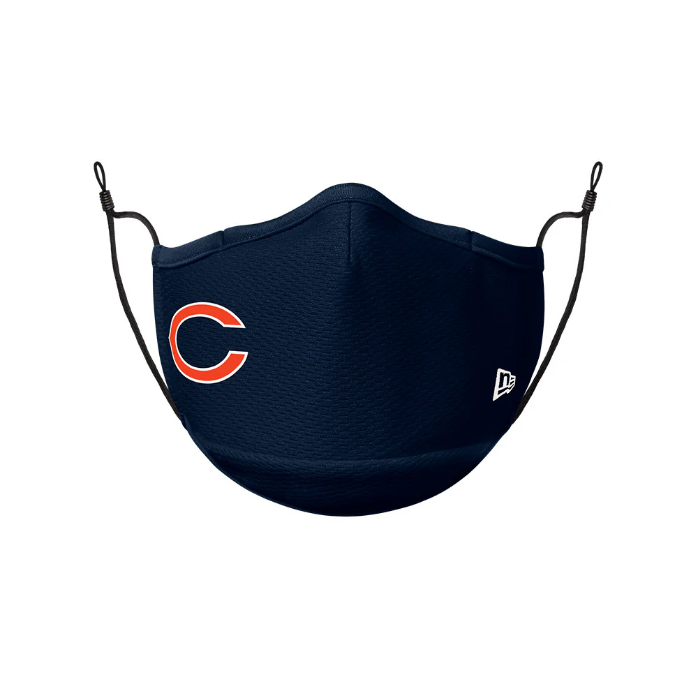 Chicago Bears New Era Team Colour On-Field Face Cover Mask - Image 2