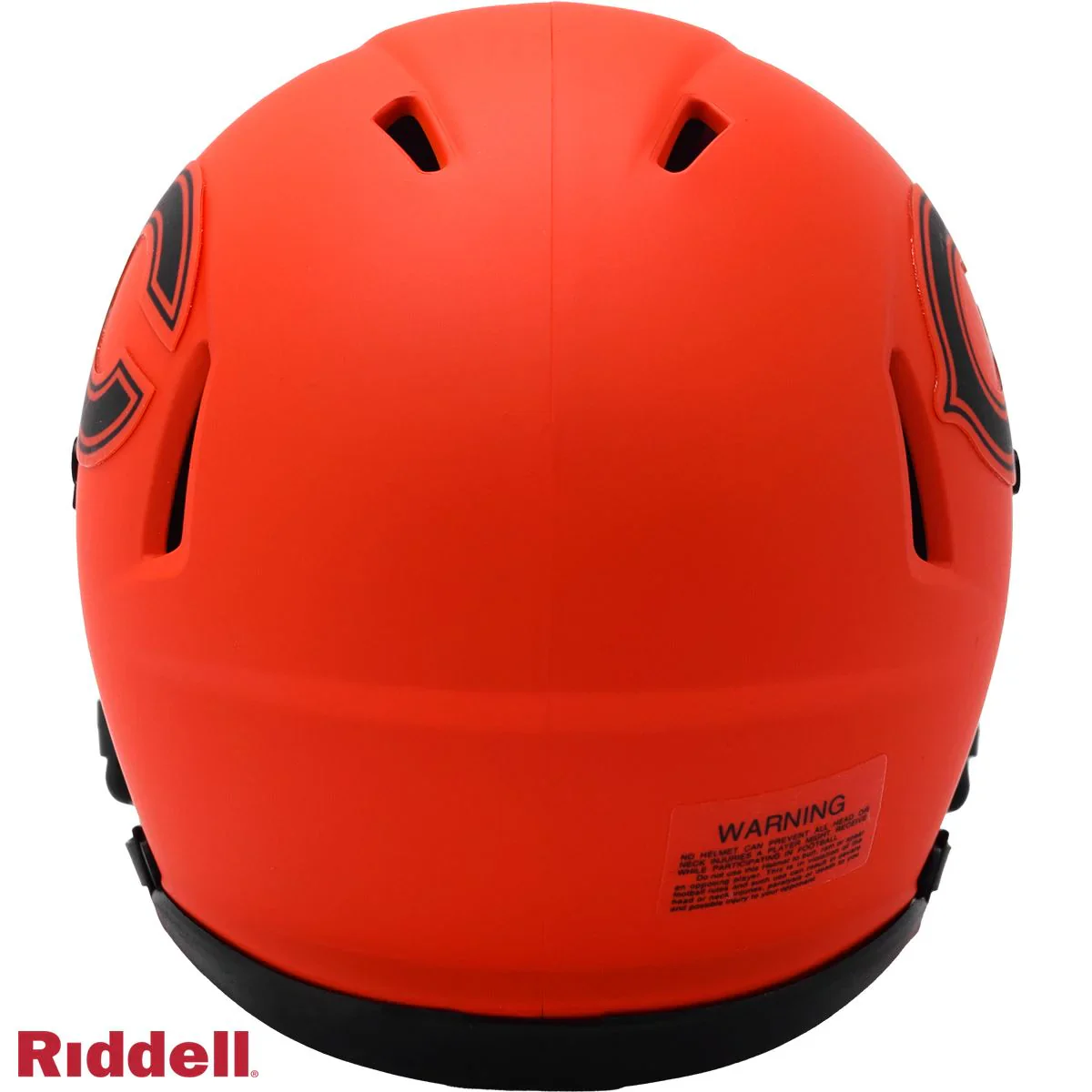 Chicago Bears RAVE Riddell NFL Speed Mini Football Helmet - Image 3