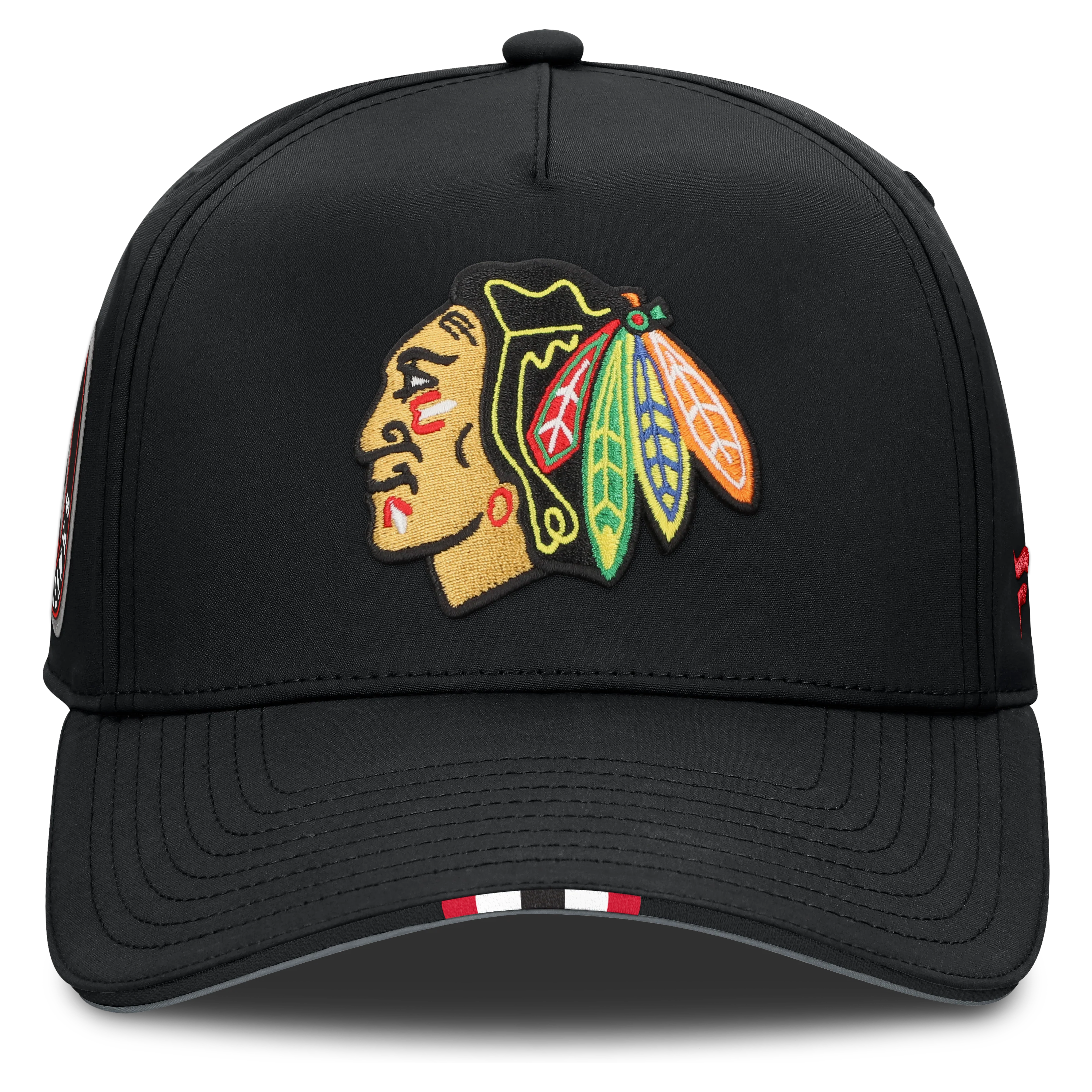 Chicago Blackhawks Fanatics 2025 NHL Draft Authentic Pro On-Stage Podium A-Frame Adjustable Hat
