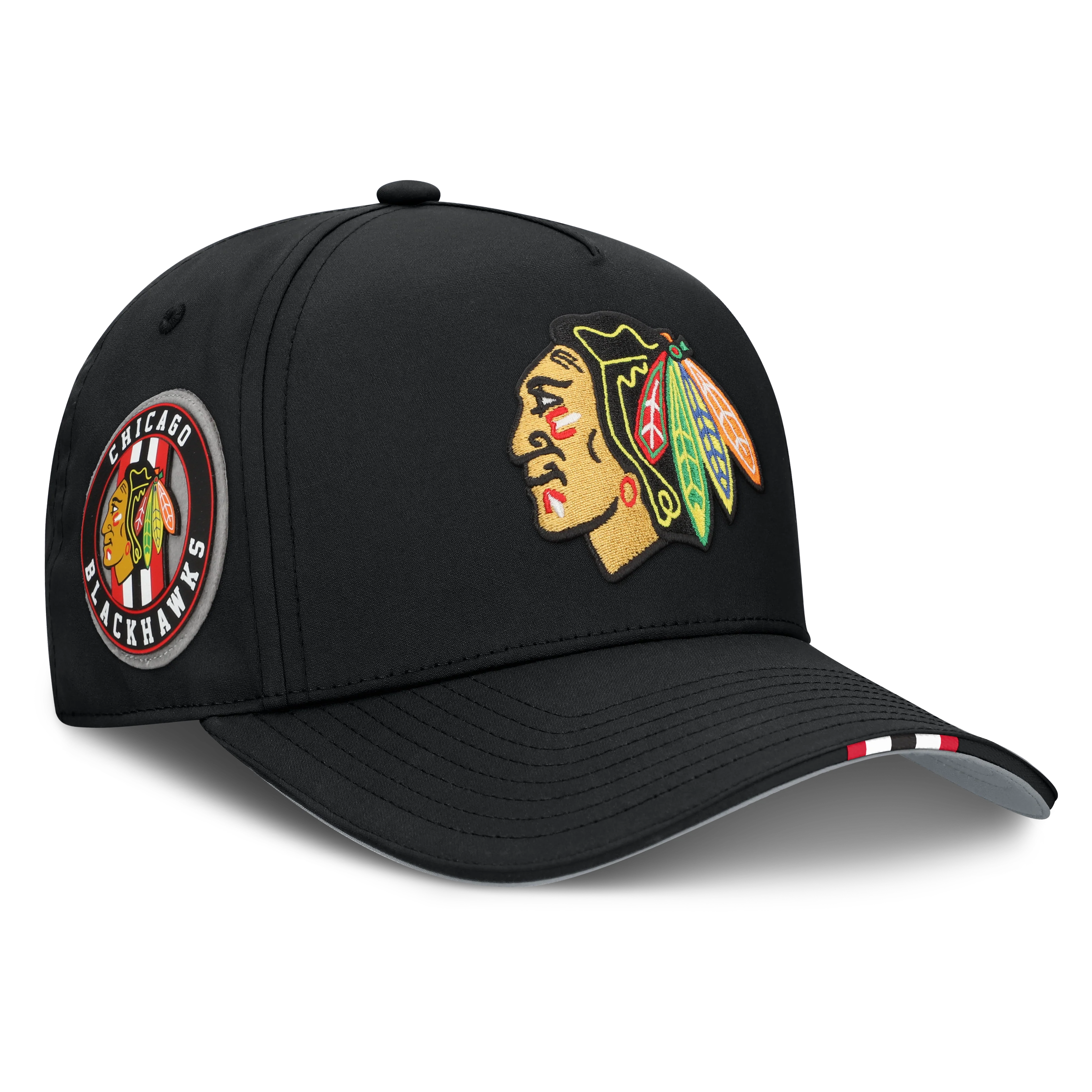 Chicago Blackhawks Fanatics 2025 NHL Draft Authentic Pro On-Stage Podium A-Frame Adjustable Hat - Image 3