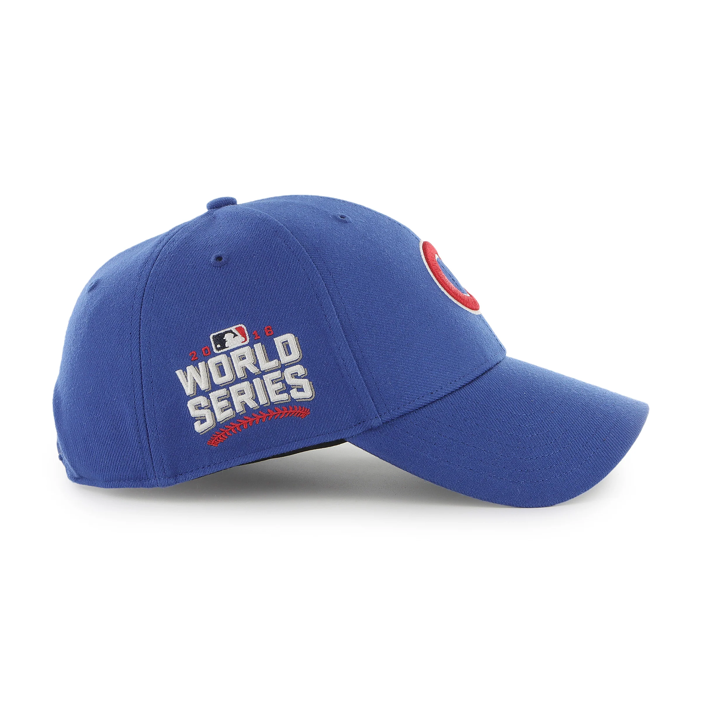Chicago Cubs 2016 World Series Patch 47 Brand MVP Snapback Hat - Image 2