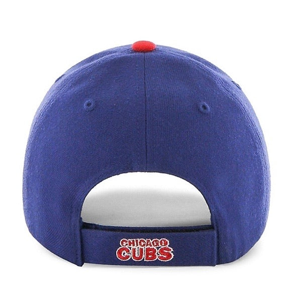 Chicago Cubs Blue 47 Brand MVP Bullpen Basic Adjustable Hat - Image 2