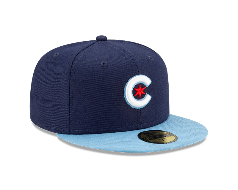 Chicago Cubs New Era Navy 2021 City Connect Authentic Collection On-Field 59FIFTY Fitted Hat - Image 3
