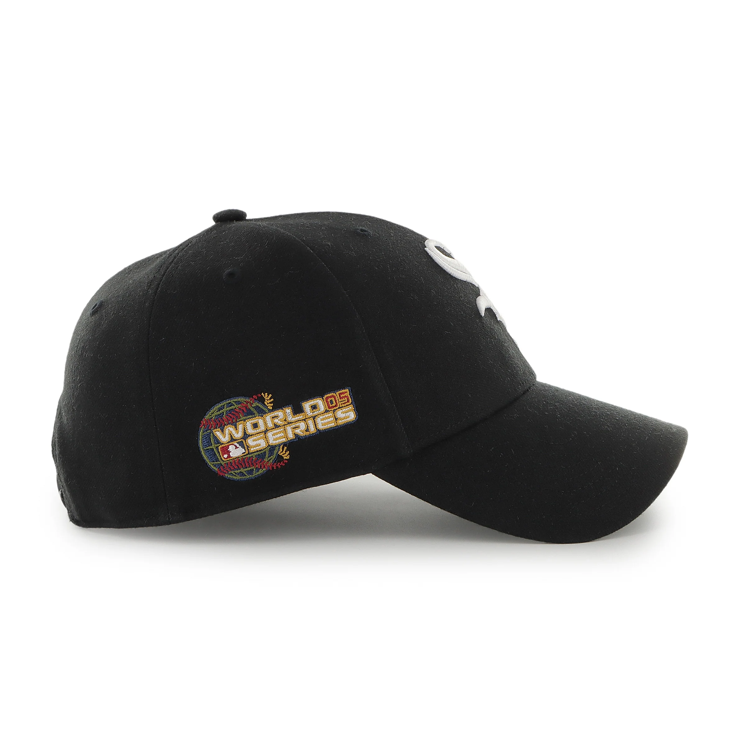 Chicago White Sox 2005 World Series Patch 47 Brand MVP Snapback Hat - Image 2