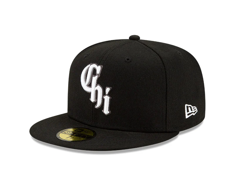 Chicago White Sox New Era Black 2021 City Connect Authentic Collection On-Field 59FIFTY Fitted Hat