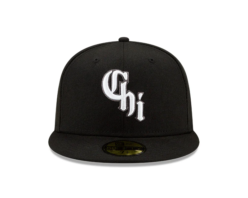 Chicago White Sox New Era Black 2021 City Connect Authentic Collection On-Field 59FIFTY Fitted Hat - Image 2