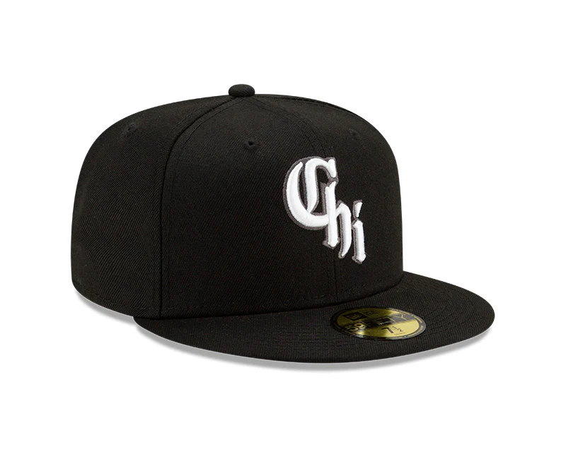 Chicago White Sox New Era Black 2021 City Connect Authentic Collection On-Field 59FIFTY Fitted Hat - Image 3