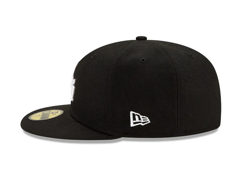 Chicago White Sox New Era Black 2021 City Connect Authentic Collection On-Field 59FIFTY Fitted Hat - Image 4