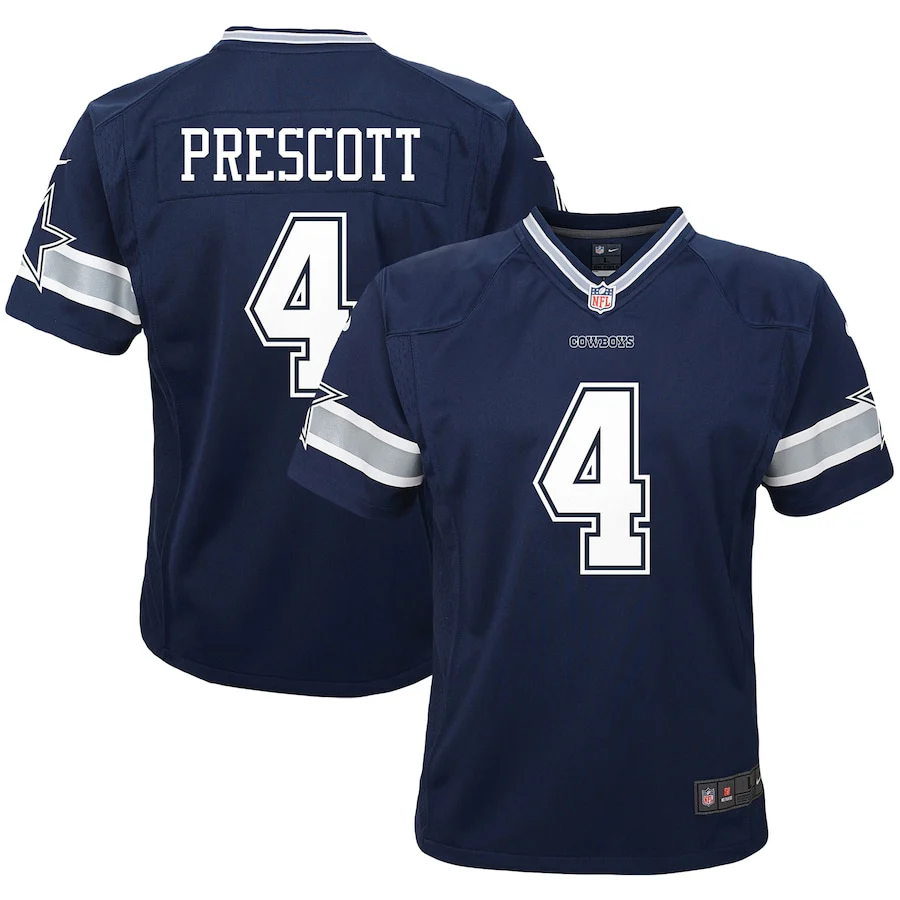 Child Dak Prescott Navy Dallas Cowboys Nike - Game Jersey