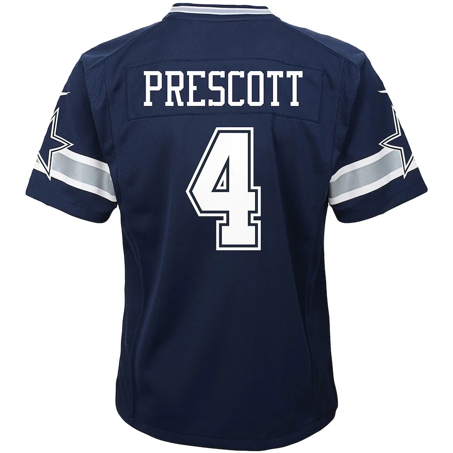 Child Dak Prescott Navy Dallas Cowboys Nike - Game Jersey - Image 3
