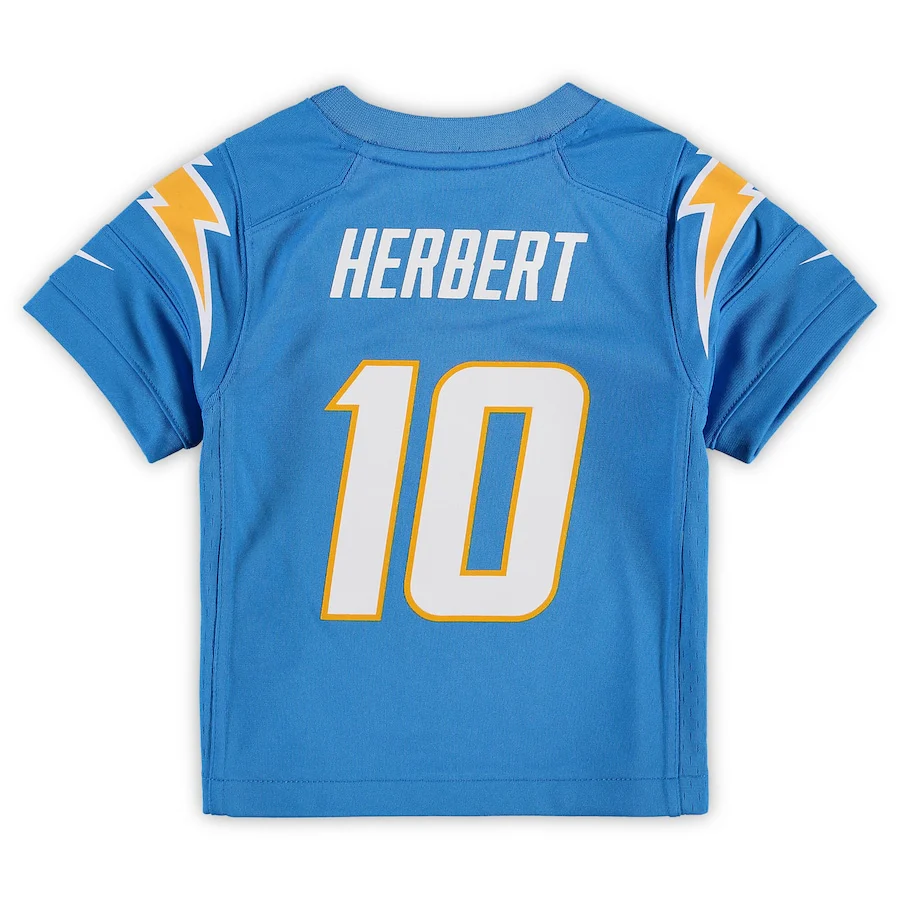 Child Justin Herbert Blue LA Chargers Nike - Game Jersey - Image 3