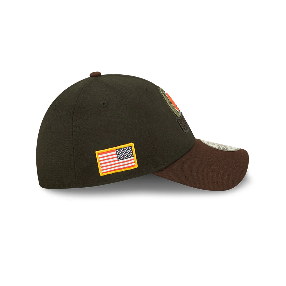 Cleveland Browns New Era 2022 Salute To Service - 39THIRTY Flex Hat - Image 5