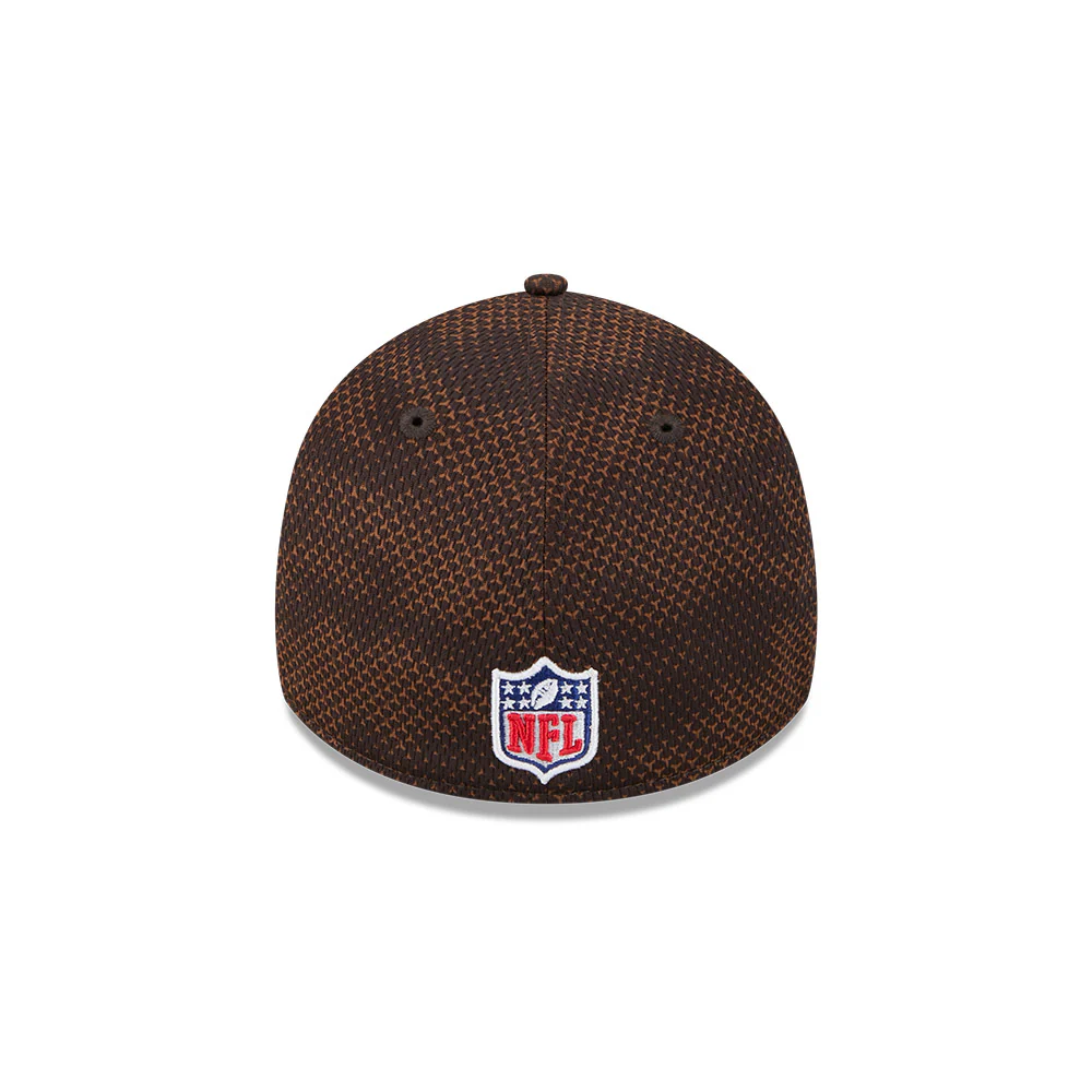 Cleveland Browns NFL 2024 Sideline New Era 39 Thirty Flex Hat - Brown - Image 4