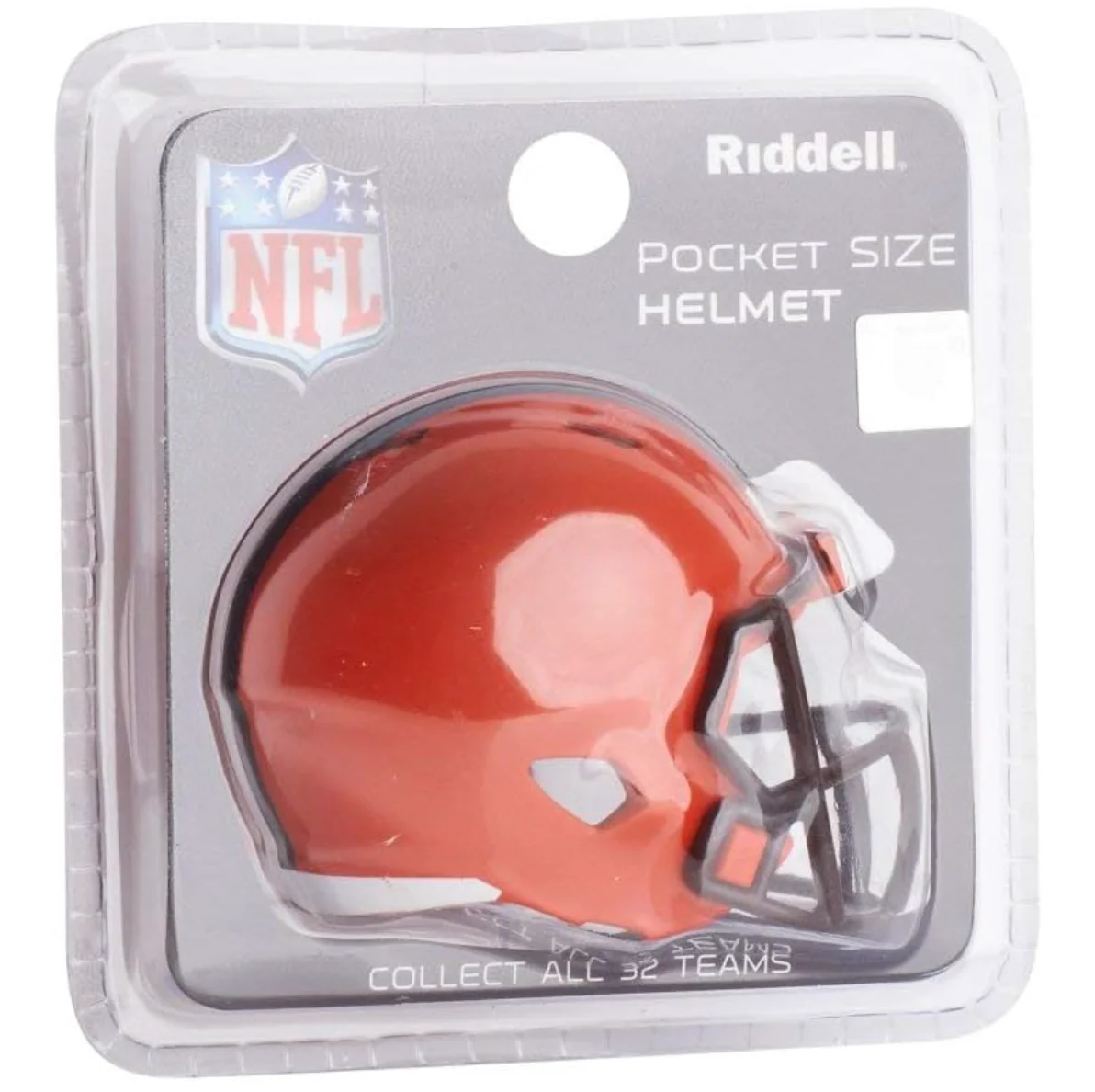 Cleveland Browns NFL Riddell Speed Pocket PRO Micro/Pocket-Size/Mini Football Helmet - Image 2