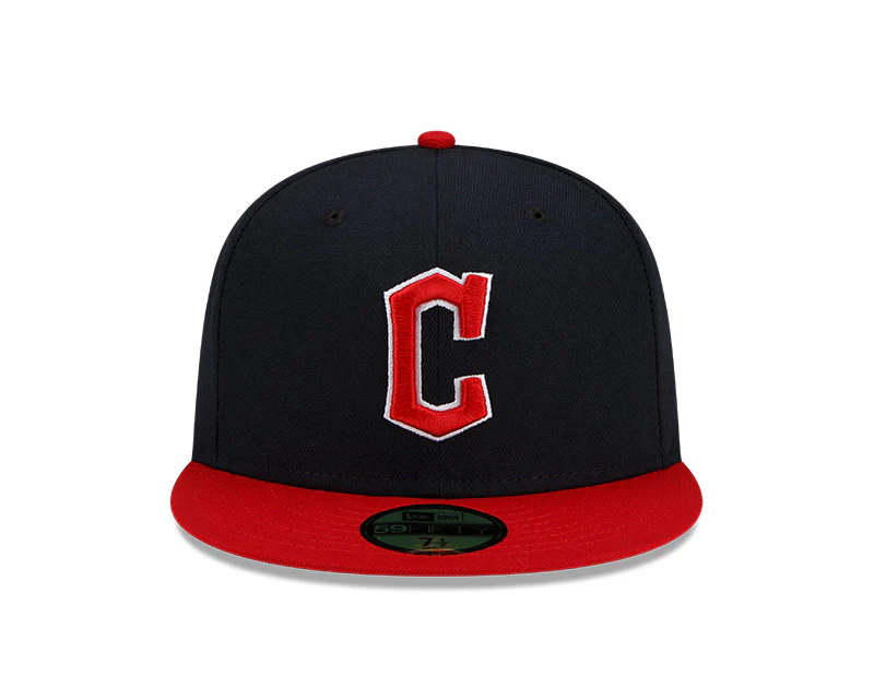Cleveland Guardians New Era Navy Authentic Collection On-Field Home 59FIFTY Fitted Hat - Image 2