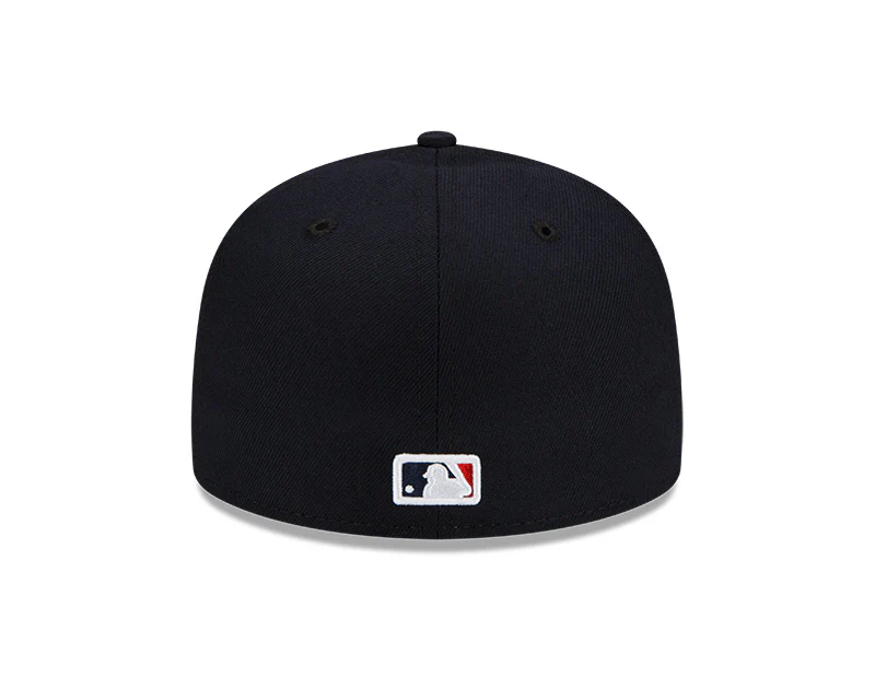 Cleveland Guardians New Era Navy Authentic Collection On-Field Road 59FIFTY Fitted Hat - Image 5
