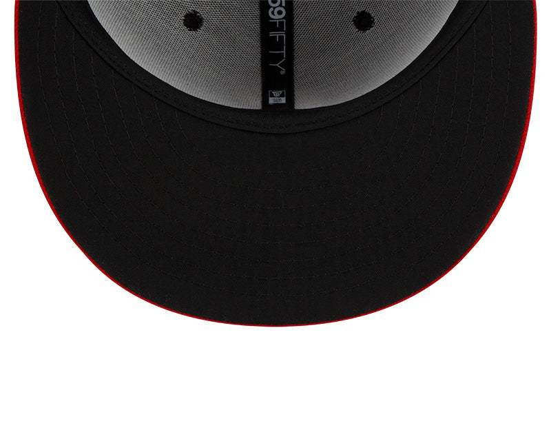 Cleveland Guardians New Era Navy Authentic Collection On-Field Road 59FIFTY Fitted Hat - Image 6