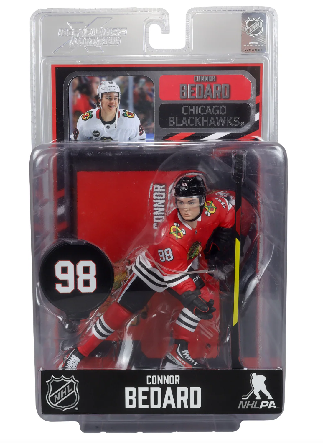 Connor Bedard McFarlane NHL Sports Picks - Chicago Blackhawks - Image 2