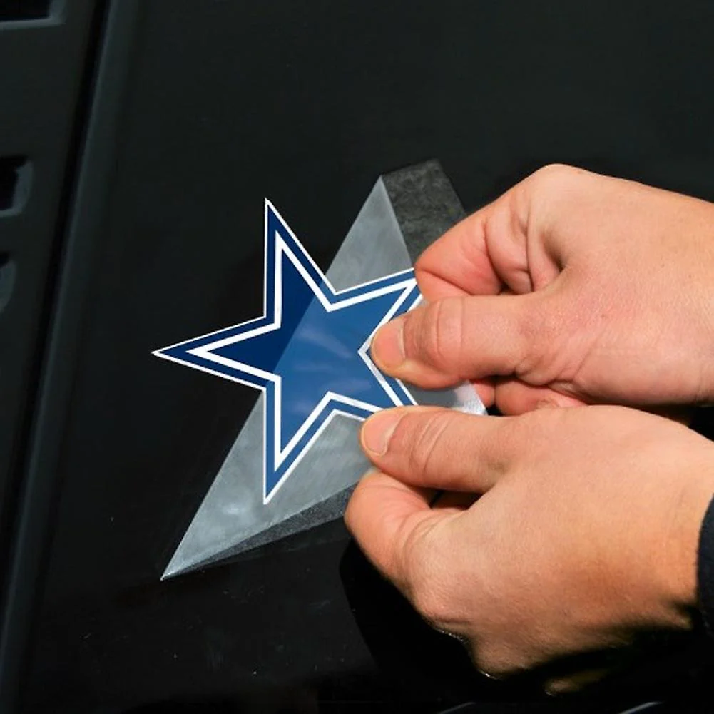Dallas Cowboys 8X8 NFL Wincraft Decal - Image 2