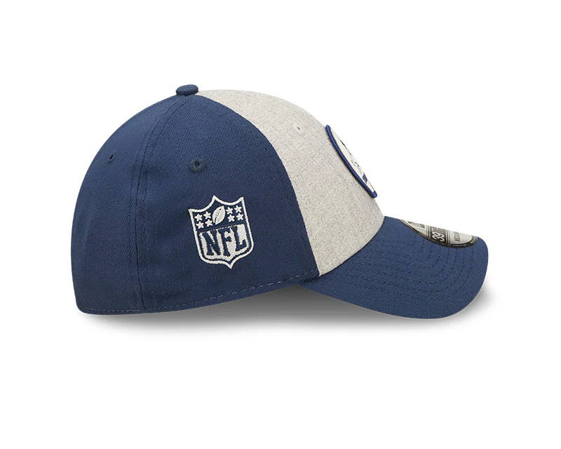 Dallas Cowboys New Era 2022 Sideline 39THIRTY Historic Flex Hat - Heathered Gray/Navy - Image 5