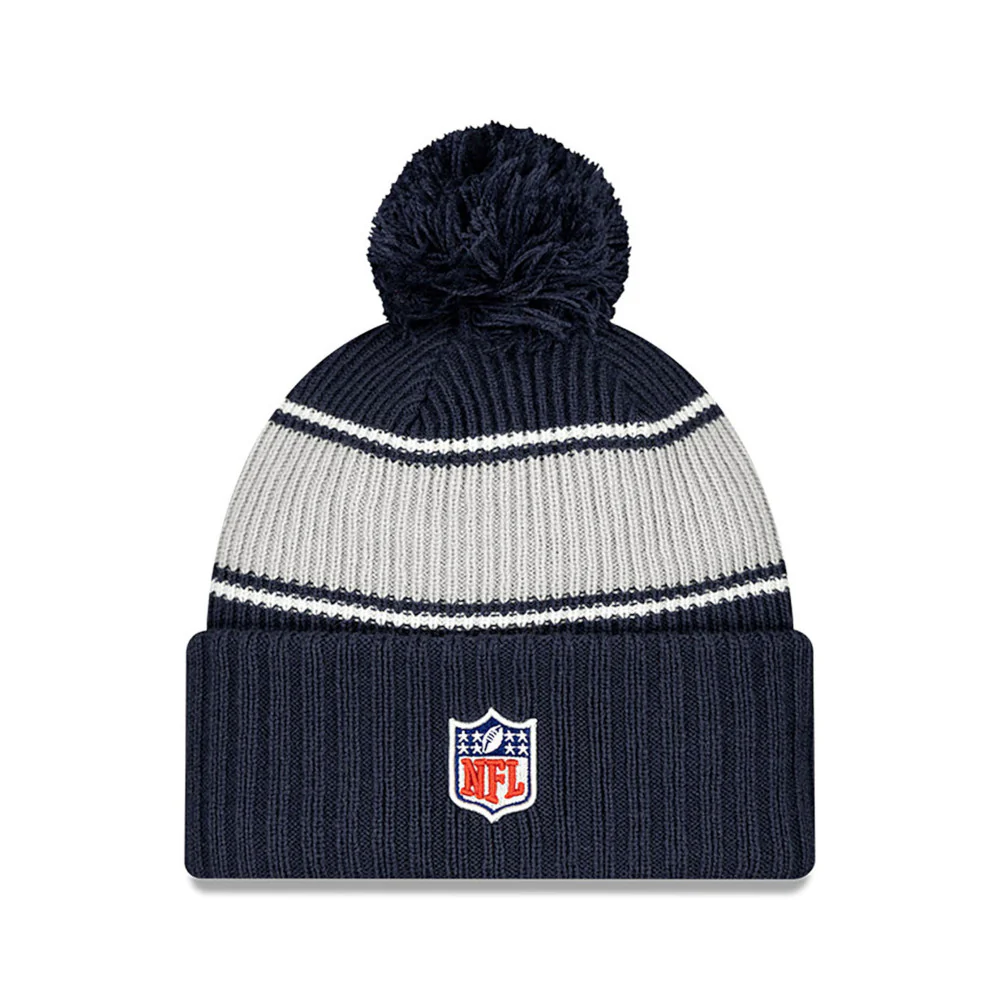 Dallas Cowboys New Era 2024 Sideline Sport Cuffed Knit Hat Toque - Image 2