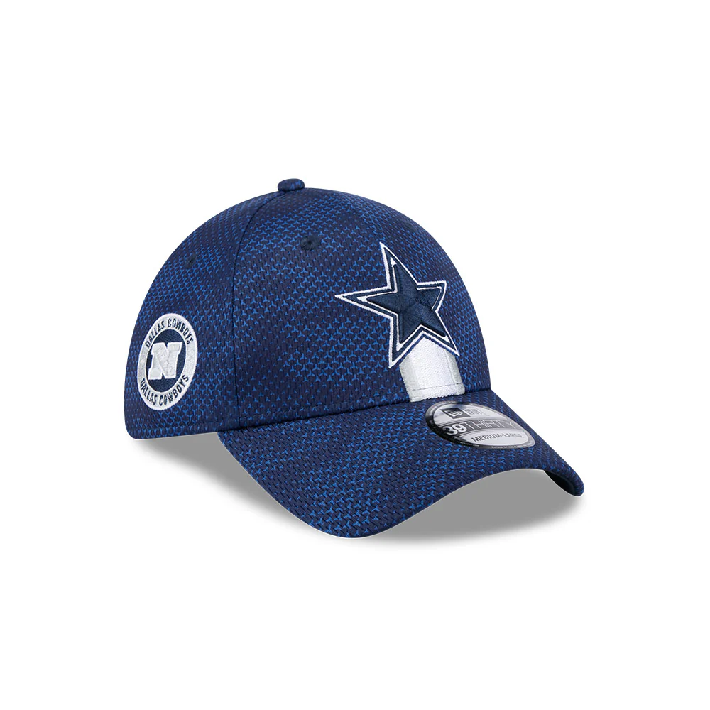 Dallas Cowboys NFL 2024 Sideline New Era 39 Thirty Flex Hat - Navy - Image 7