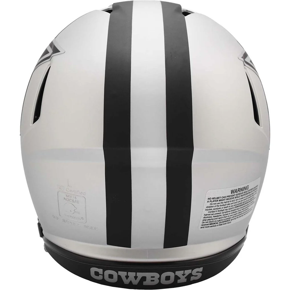 Dallas Cowboys RAVE Riddell NFL Speed Mini Football Helmet - Image 2