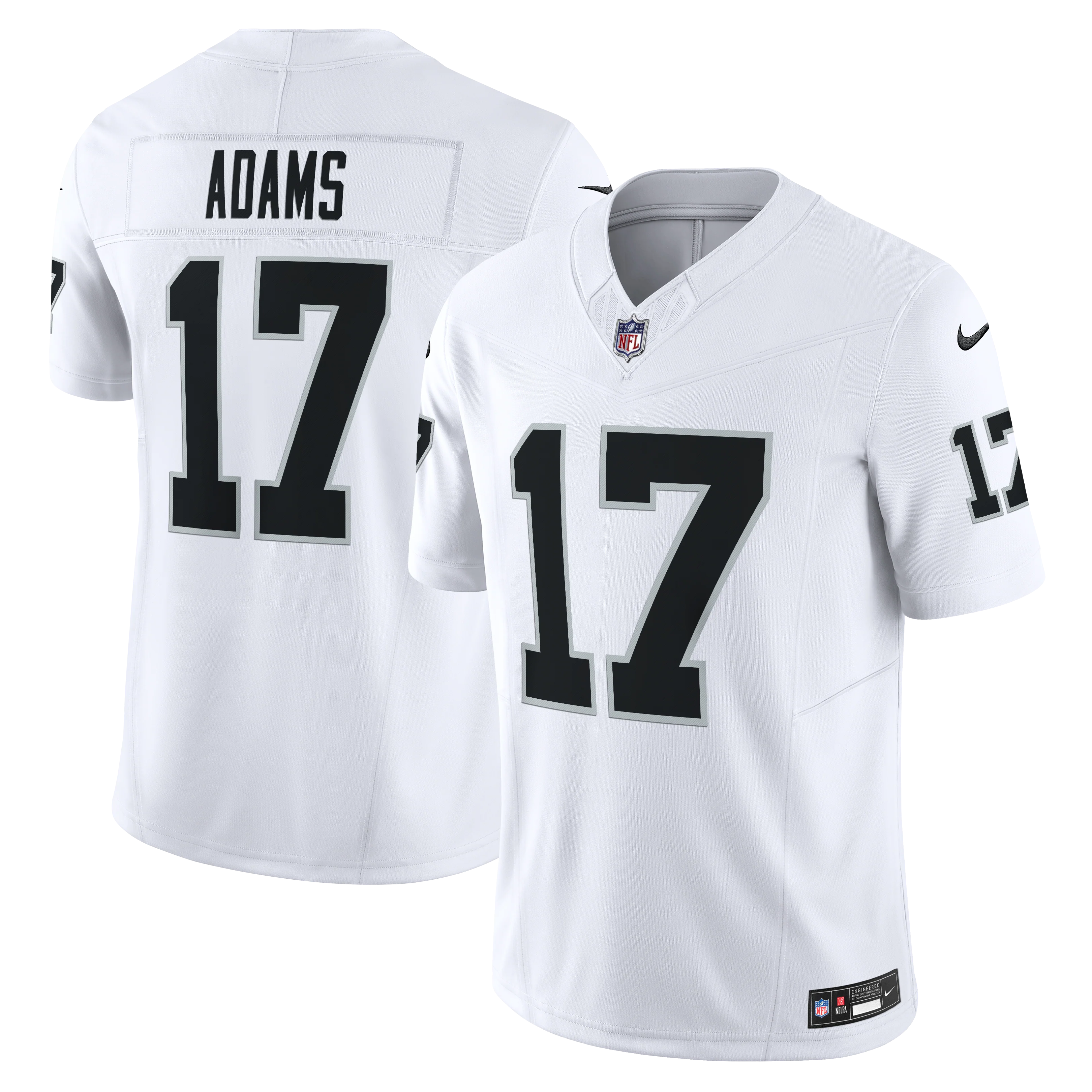 Davante Adams #17 Las Vegas Raiders White Nike Vapor F.U.S.E. Limited Jersey