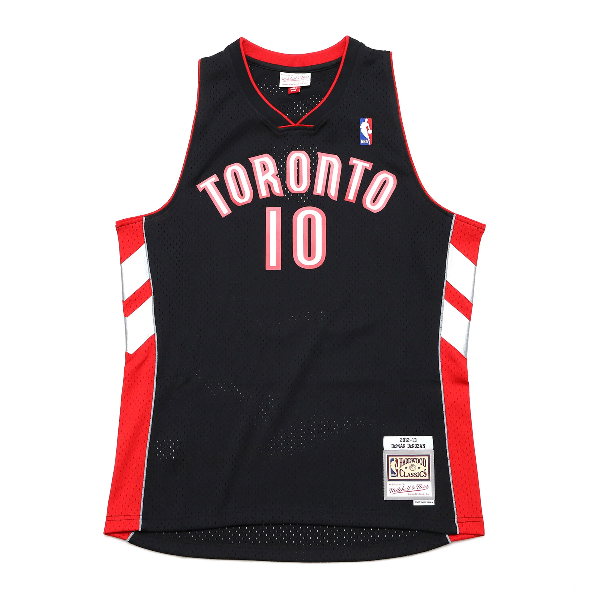 Demar Derozan #10 Mitchell & Ness 2012-13 Hardwood Classic Swingman Jersey - Image 2
