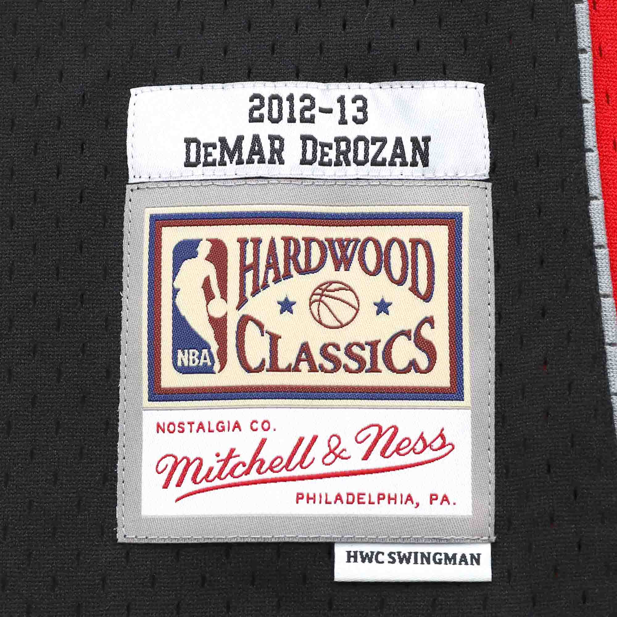 Demar Derozan #10 Mitchell & Ness 2012-13 Hardwood Classic Swingman Jersey - Image 3