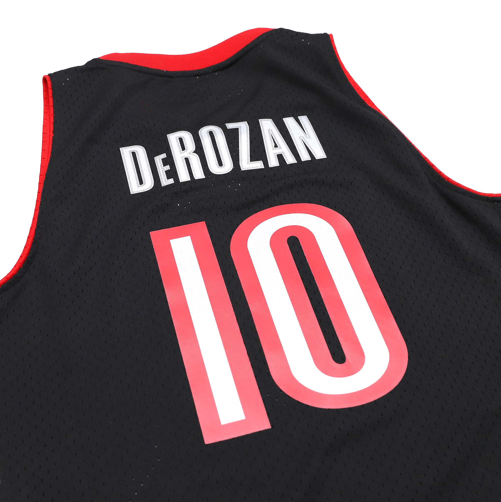 Demar Derozan #10 Mitchell & Ness 2012-13 Hardwood Classic Swingman Jersey - Image 4