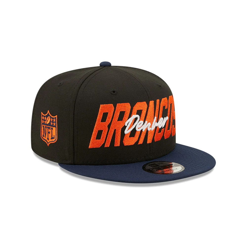 Denver Broncos New Era 2022 Draft 9Fifty Snapback Hat - Image 2