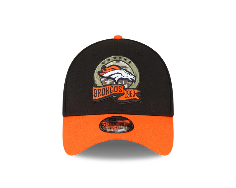 Denver Broncos New Era 2022 Salute To Service - 39THIRTY Flex Hat - Image 5