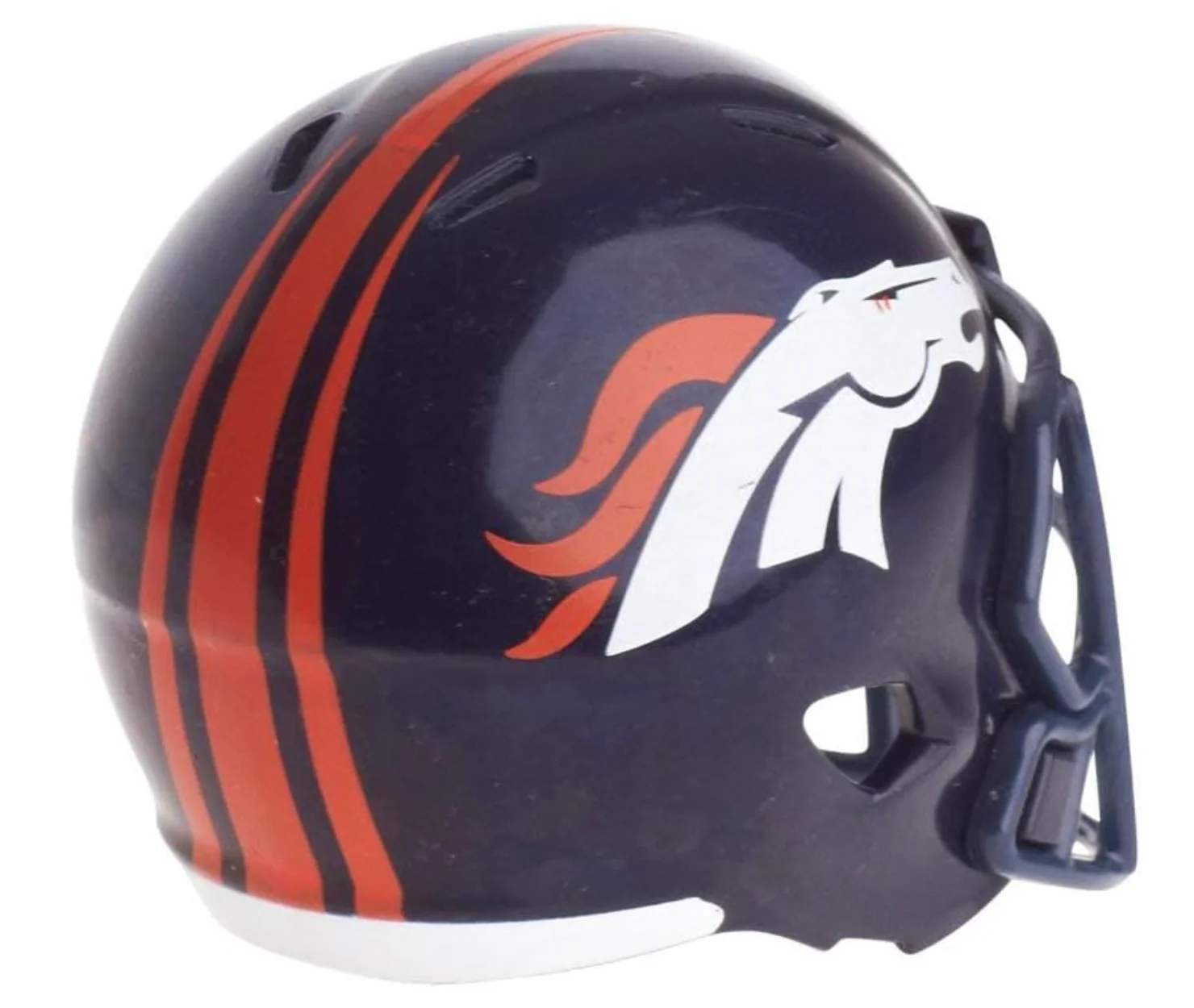 Denver Broncos NFL Riddell Speed Pocket PRO Micro/Pocket-Size/Mini Football Helmet - Image 3