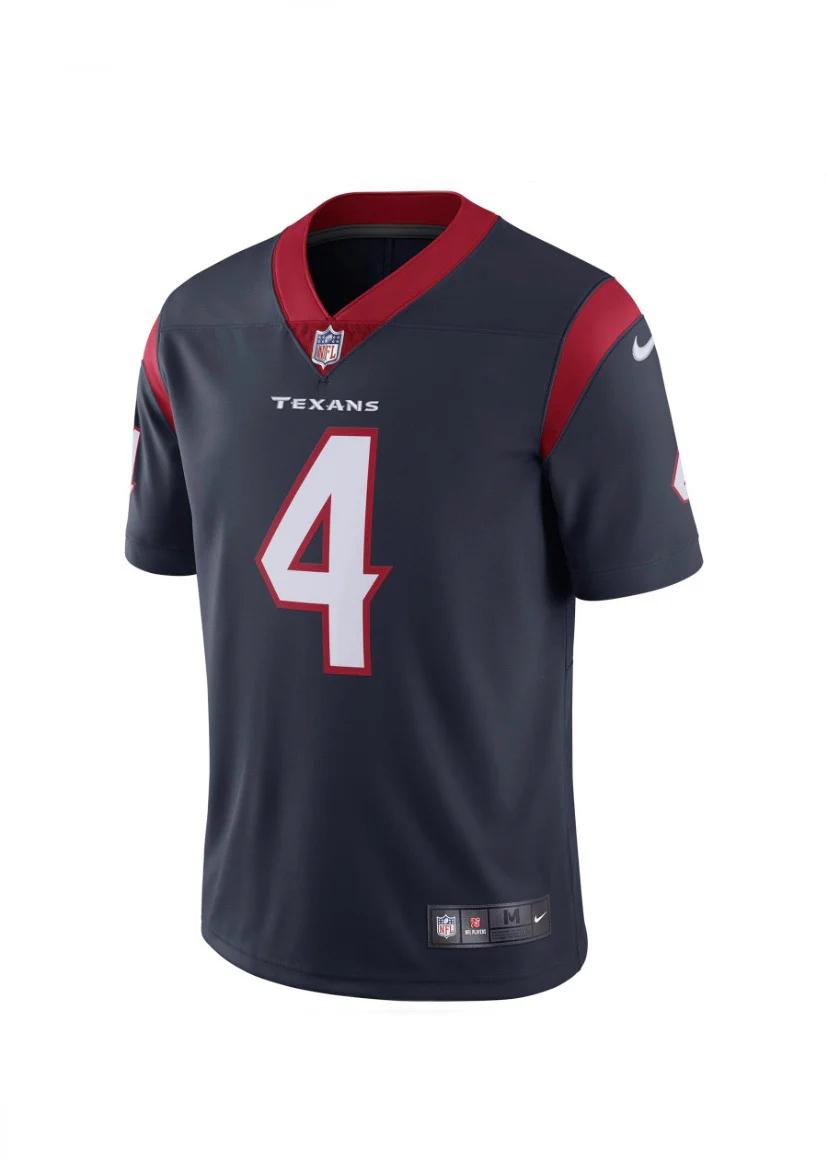Deshaun Watson #4 Houston Texans Navy Nike F.U.S.E Limited Jersey - Image 2