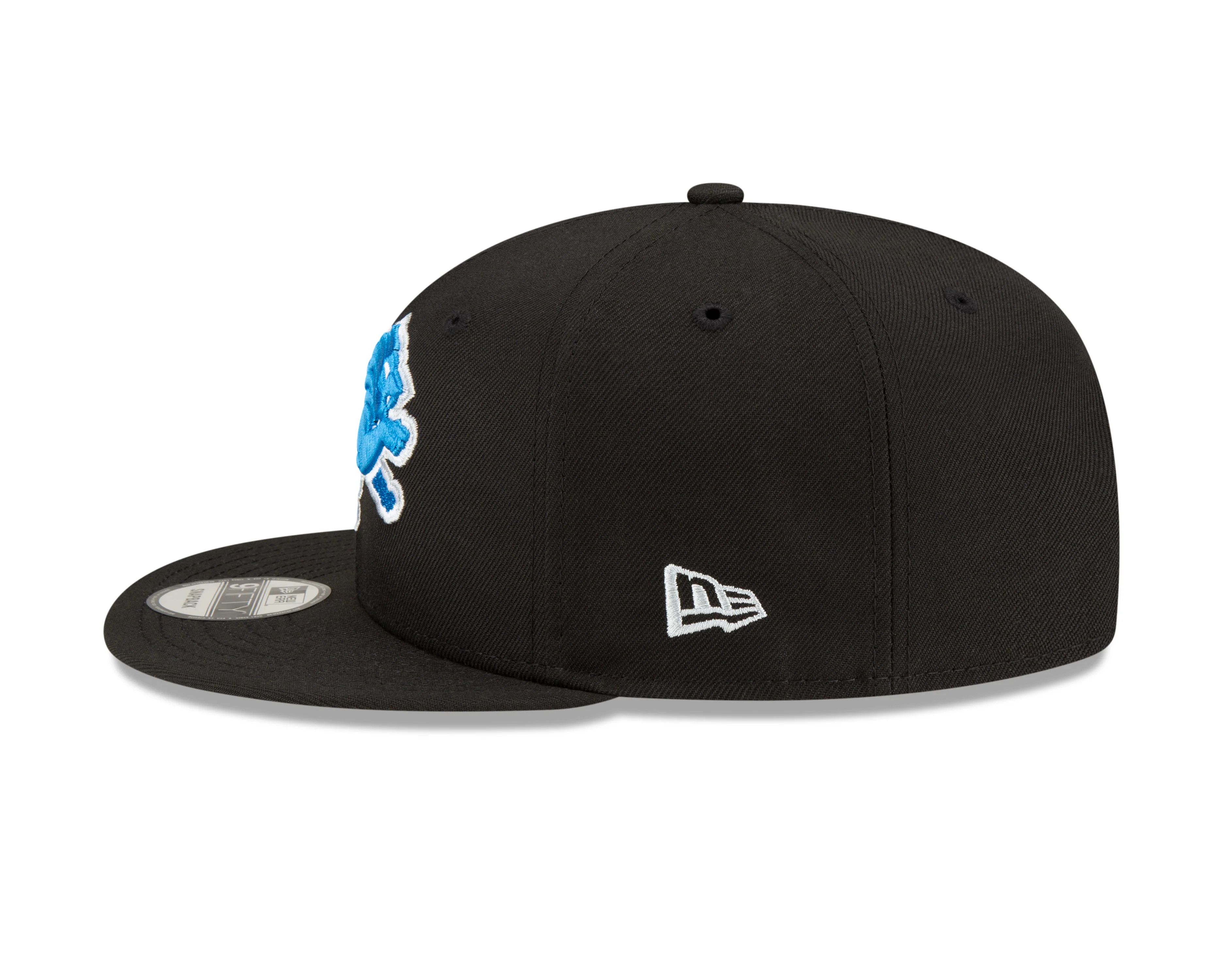 Detroit Lions New Era NFL Basic 9FIFTY Adjustable Snapback Hat - Black - Image 4