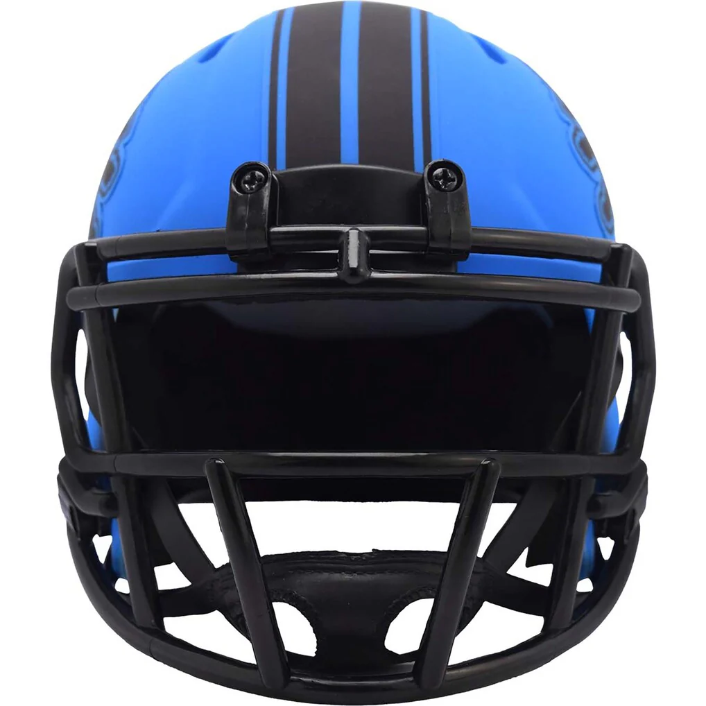 Detroit Lions RAVE Riddell NFL Speed Mini Football Helmet - Image 2