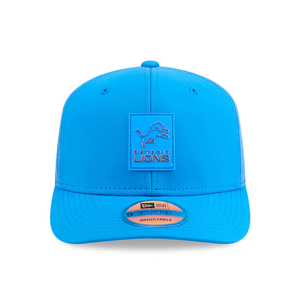 Detroit Lions Regular New Era 9Seventy 2025 NFL Sideline Performance Collection Snapback Adjustable Hat - Image 2