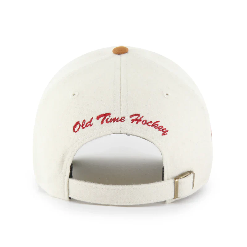 Detroit Red Wings '47 Beige Rafter Clean Up Adjustable Hat - Image 2
