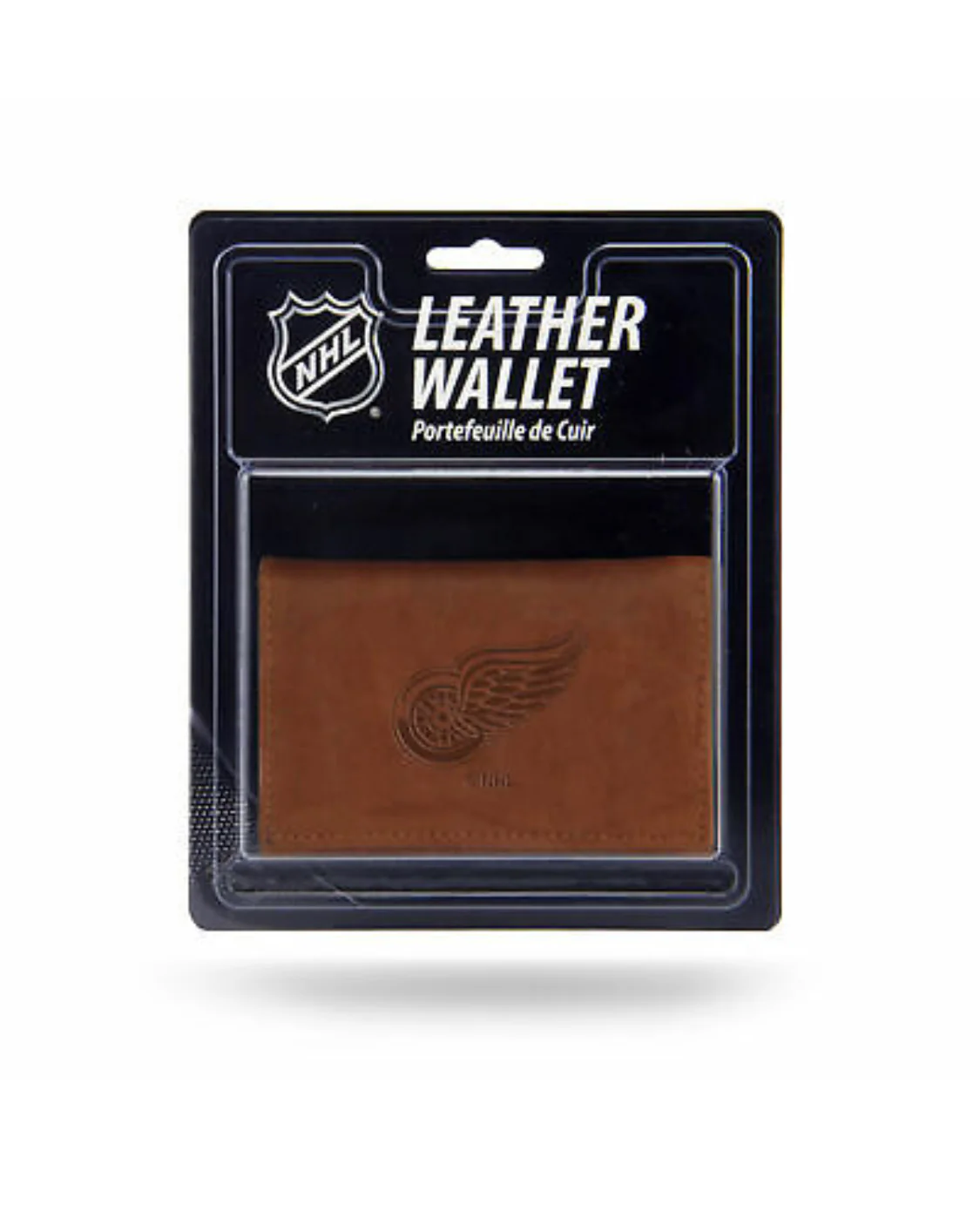Detroit Red Wings NHL Trifold Leather Wallet
