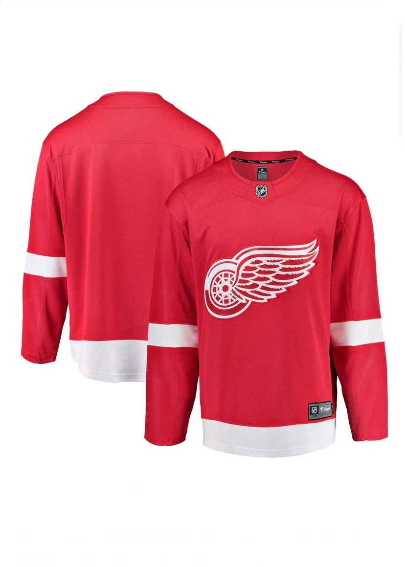 Detroit Redwings Fanatics Home Break Away Replica Jersey - Image 3