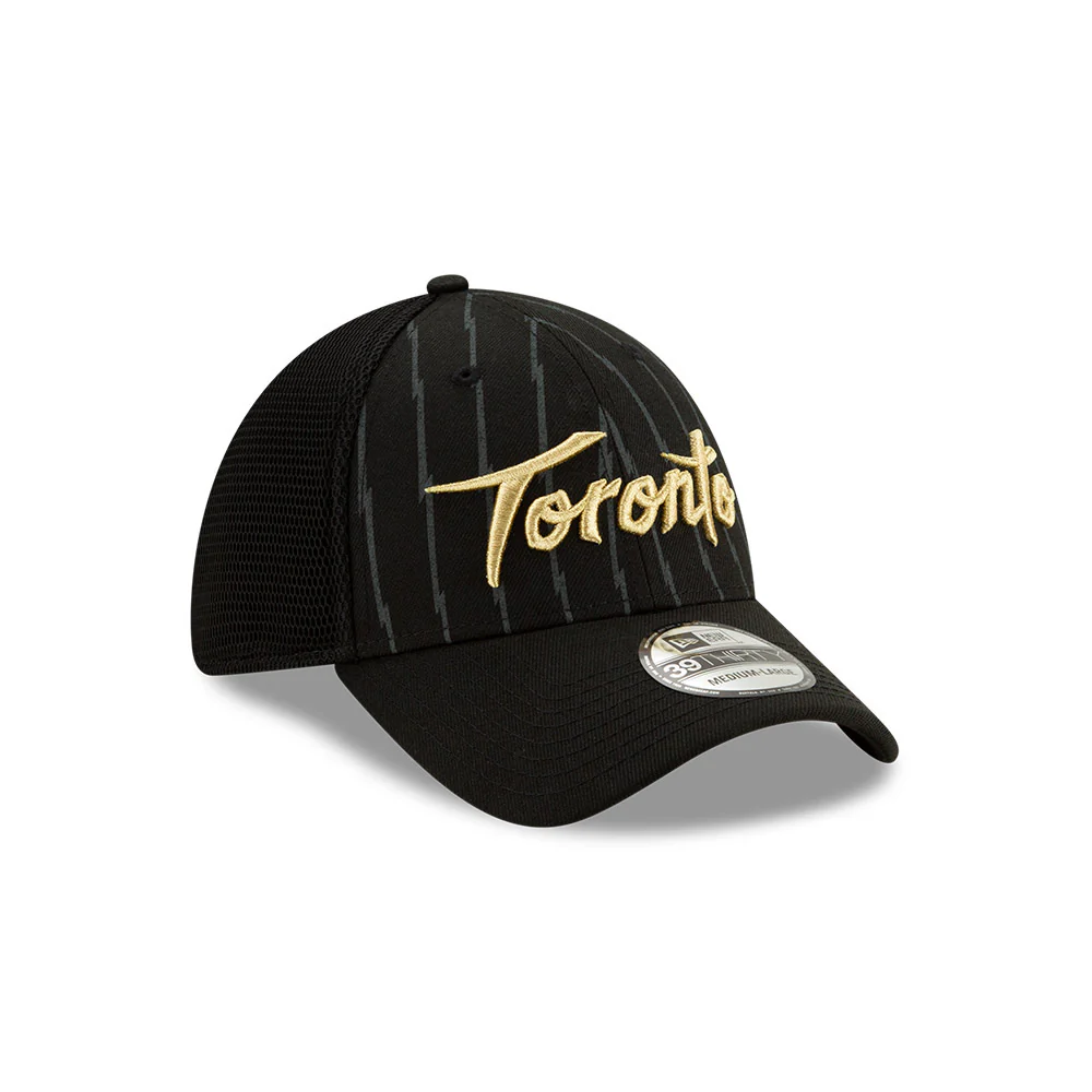 Earned Not Given Toronto Raptors 39Thirty Holiday Edition CS19 Black/Gold New Era FlexFit - Image 4