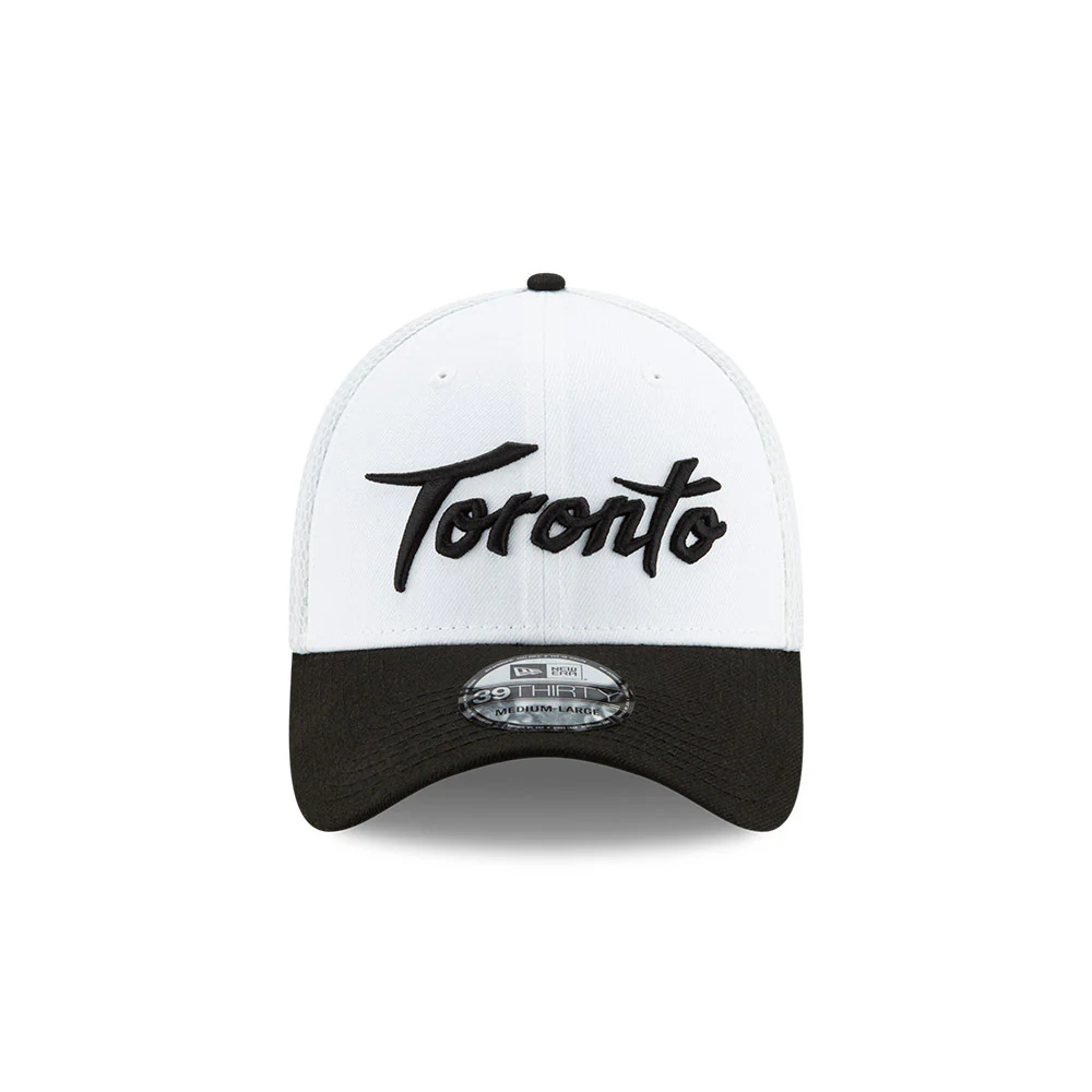 Earned Not Given Toronto Raptors 39Thirty Holiday Edition CS19 White/Black New Era FlexFit - Image 2