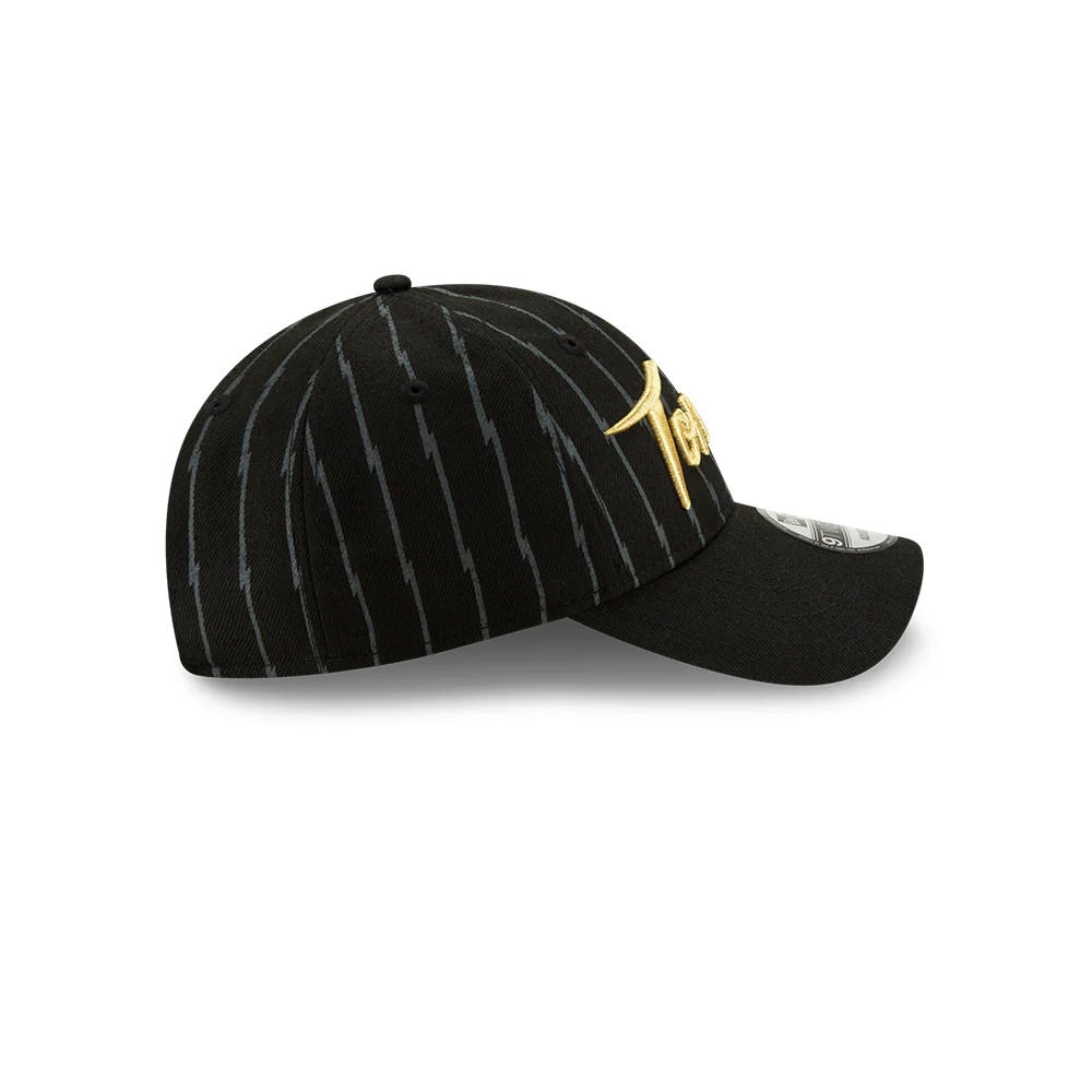 Toronto Raptors Earned Not Given 9Twenty Holiday Edition CS19 Black/Gold New Era Adjustable - Image 3