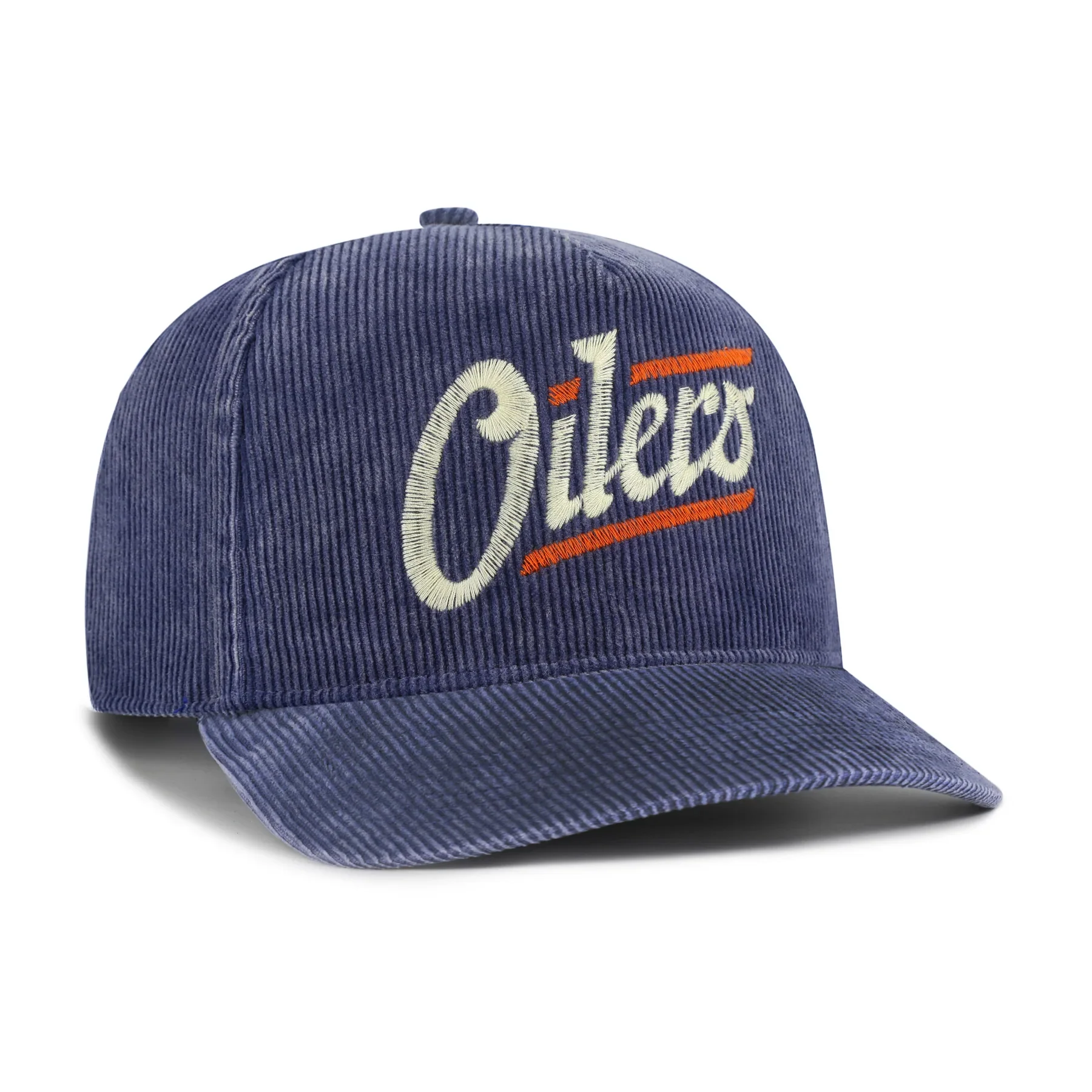 Edmonton Oilers 47' Brand Reclaim Hitch A-Frame Snap-Back Hat - Blue - Image 3