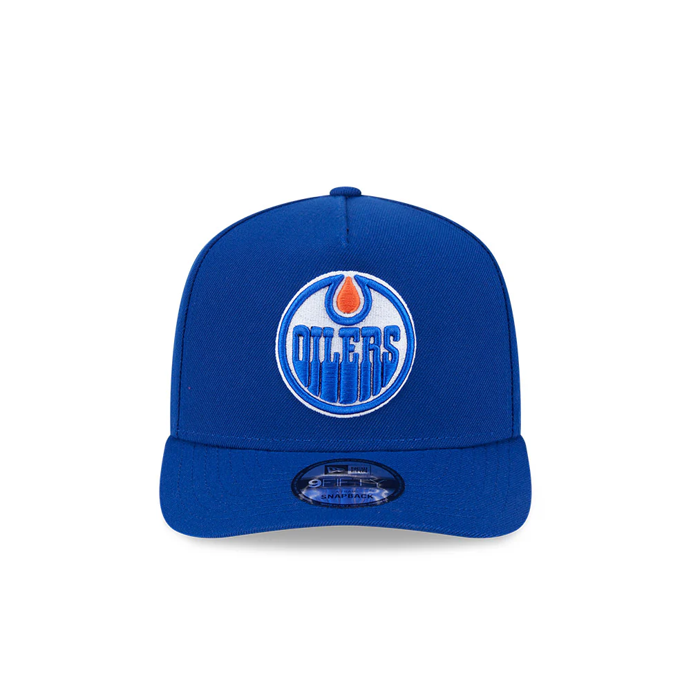 Edmonton Oilers NHL New Era Men's 9FIfty A-Frame Snapback