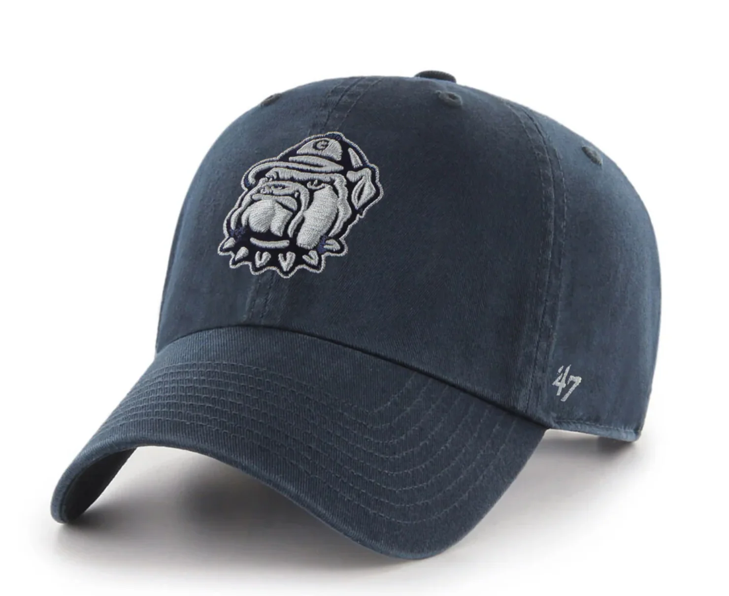 Georgetown Hoyas NCAA '47 brand Clean Up Adjustable Hat -Navy Blue